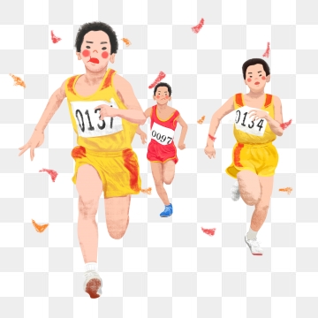 runner clipart sports meet