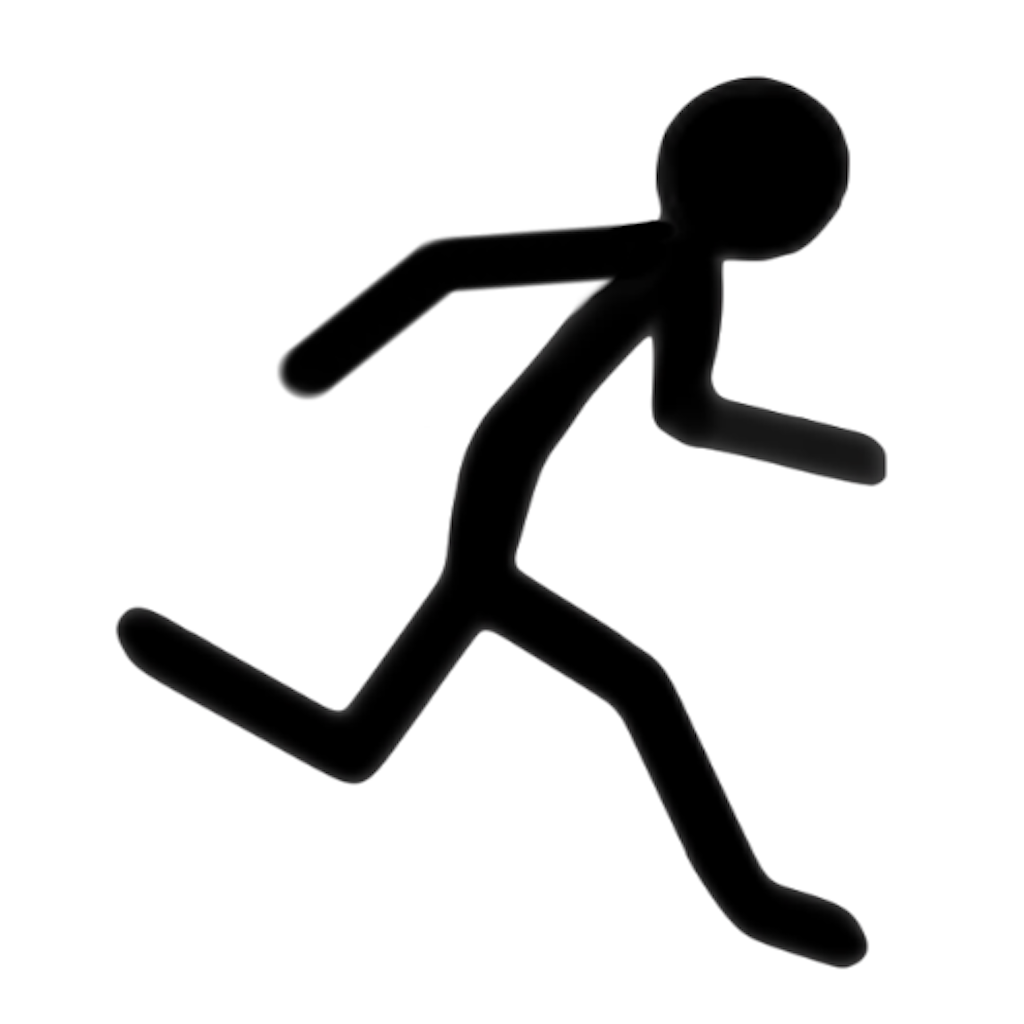 runner clipart stick figure
