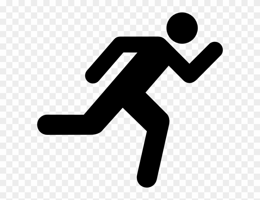 runner clipart trial run