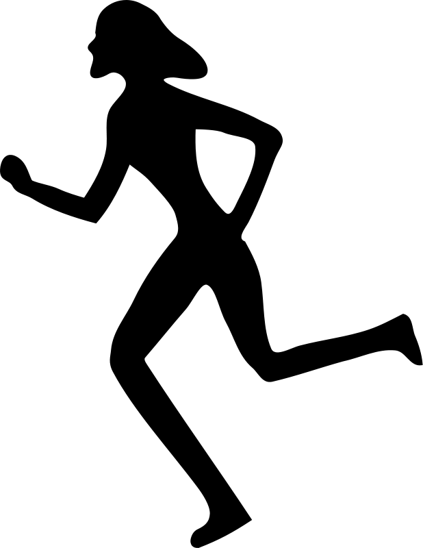 runner clipart vector