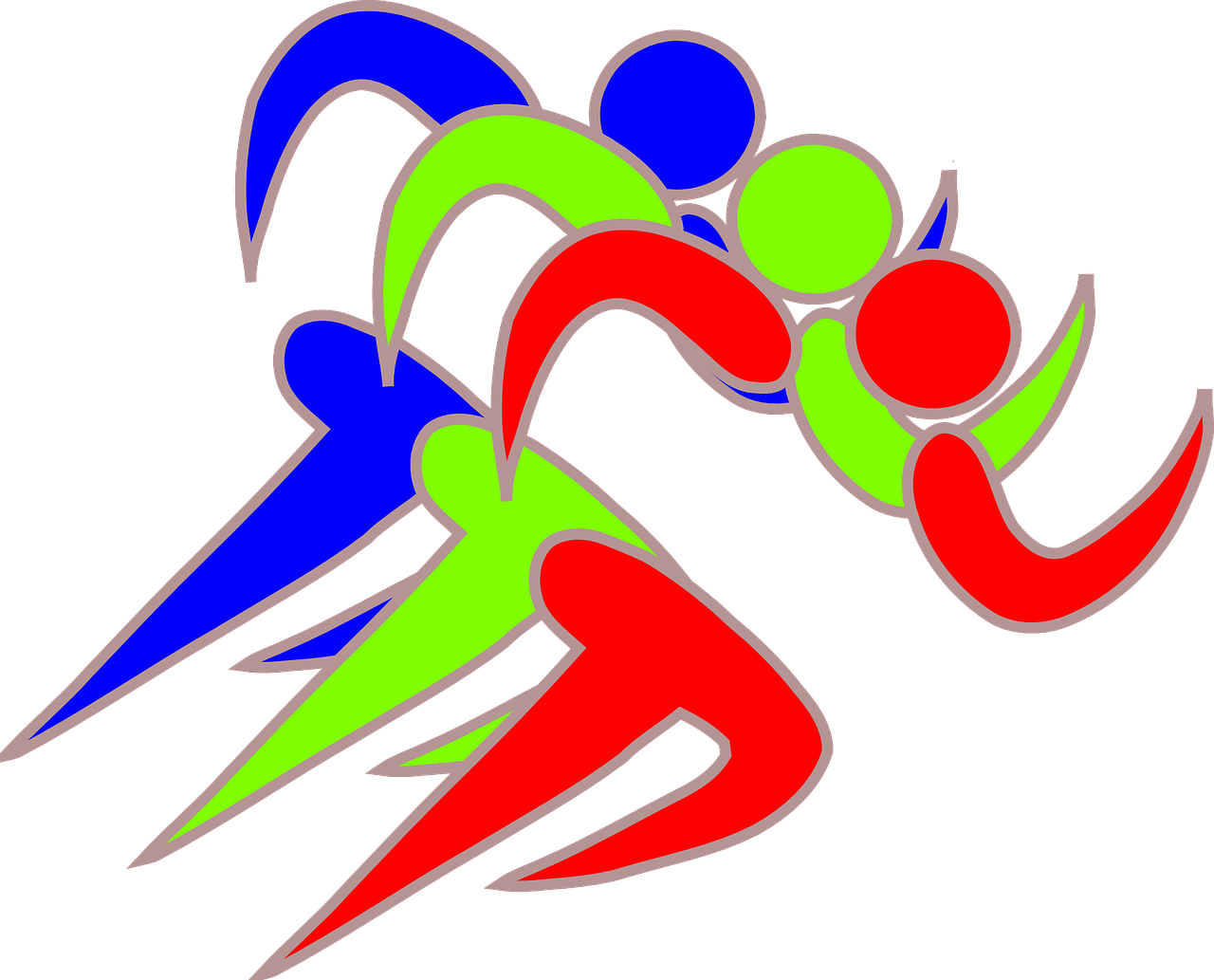 runner clipart vector