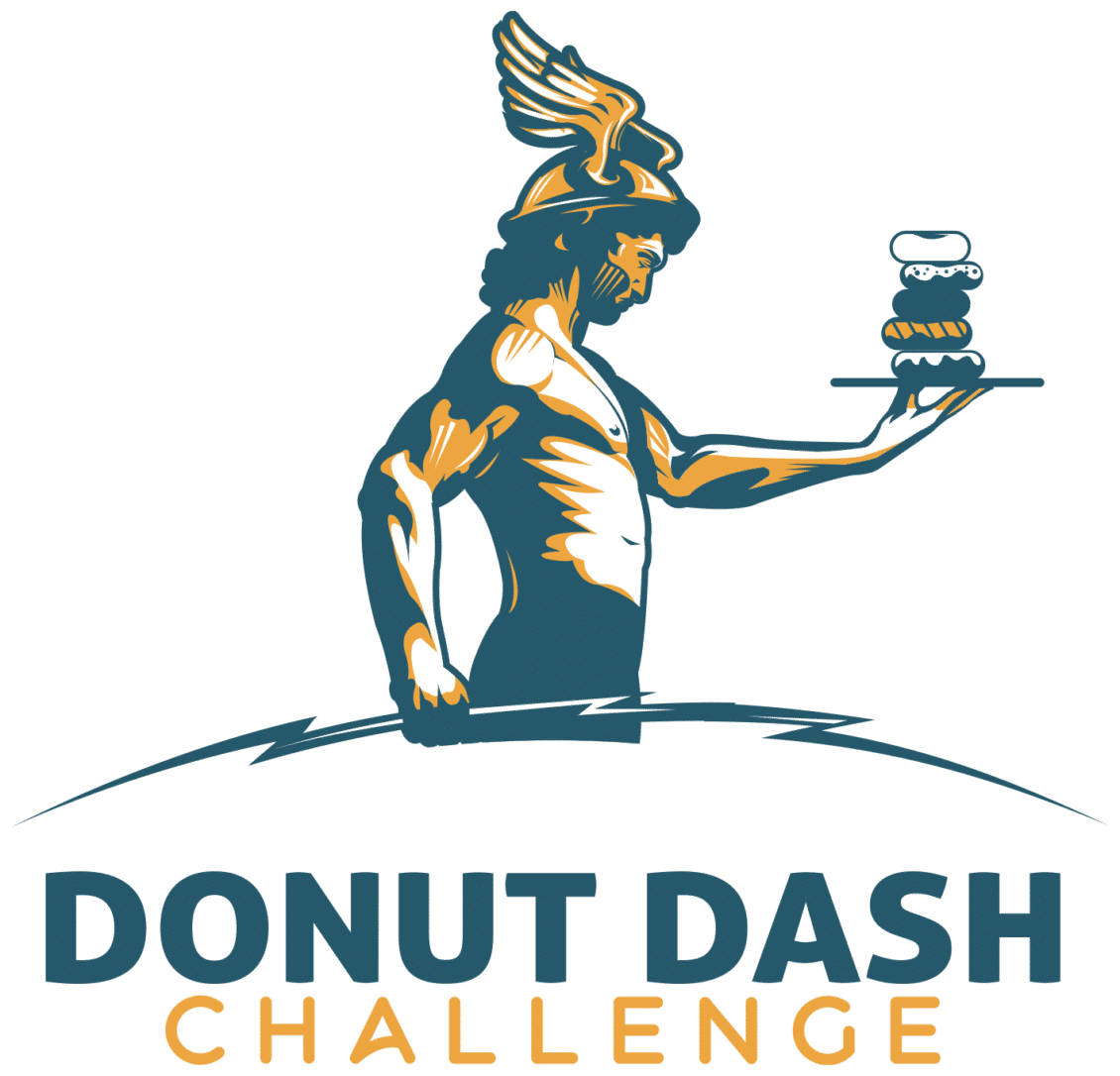 Runner clipart walking challenge. Donut dash k colorado