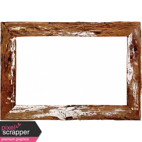 Back to nature brown. Rustic wood frame png