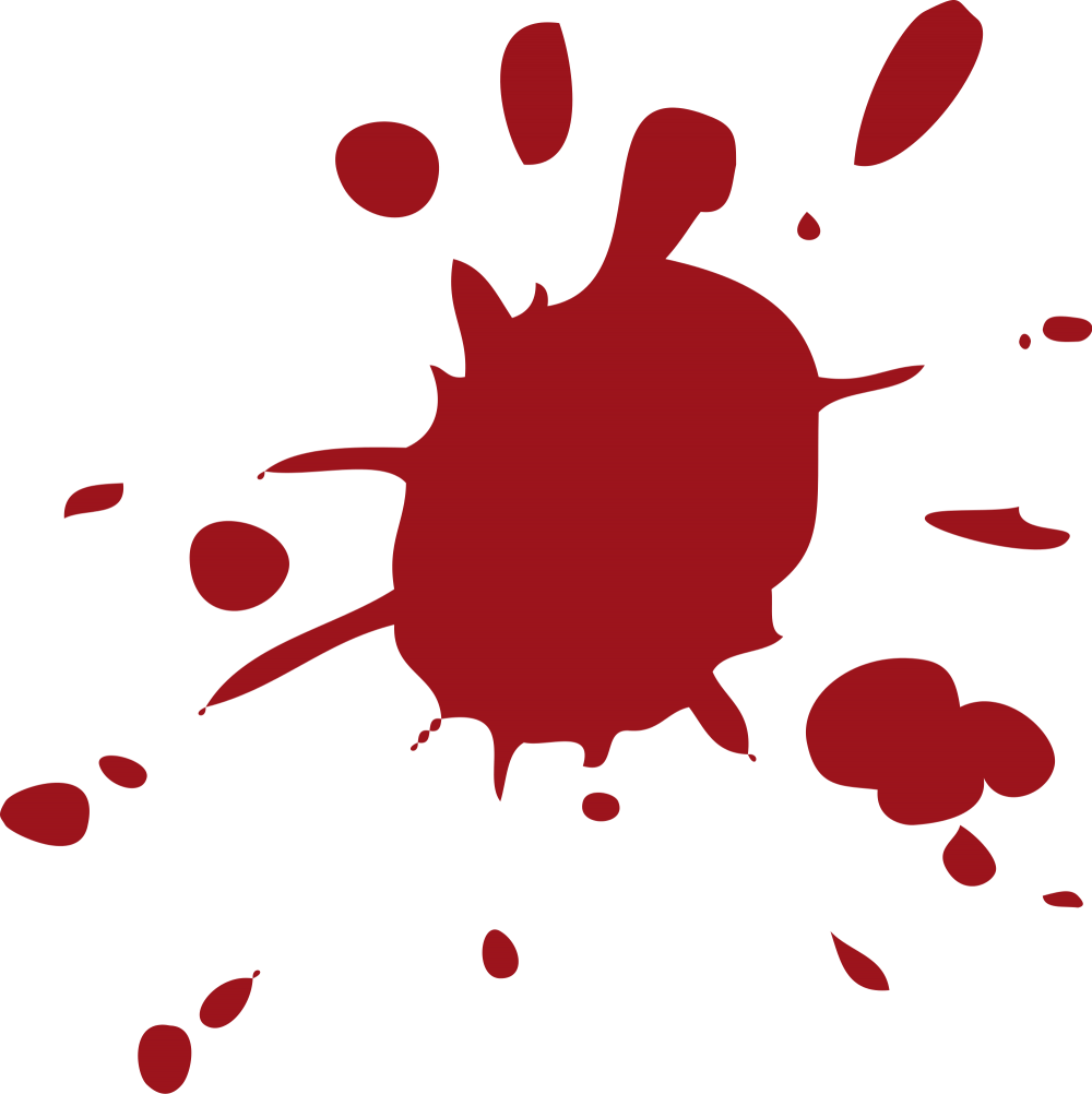 sad clipart blood