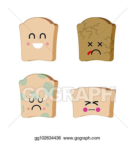 sad clipart bread