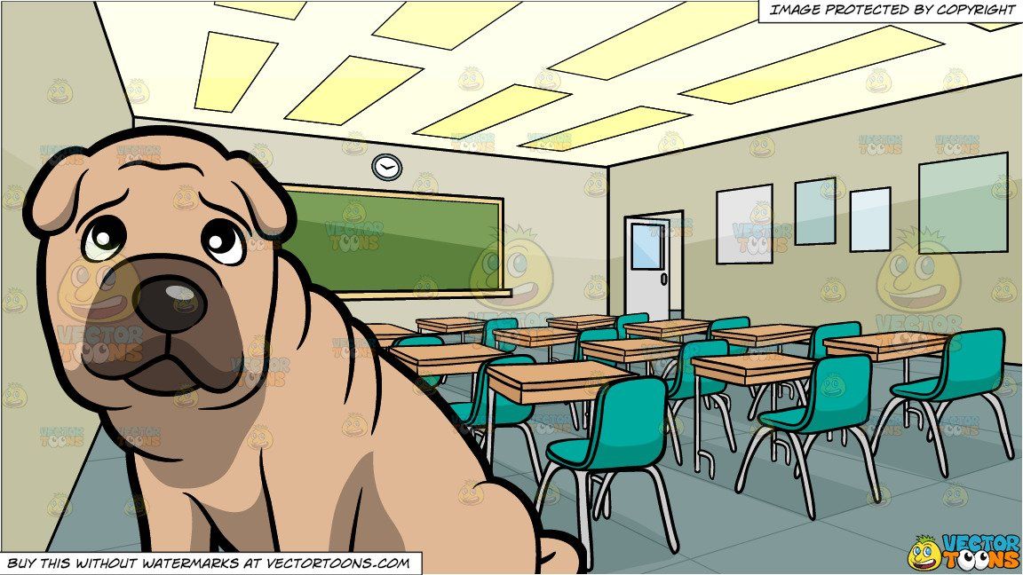 sad clipart classroom