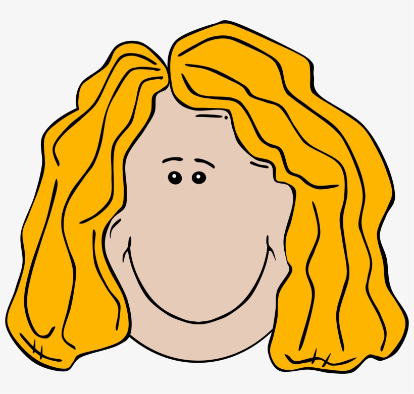 Sad clipart head. Woman girl face free