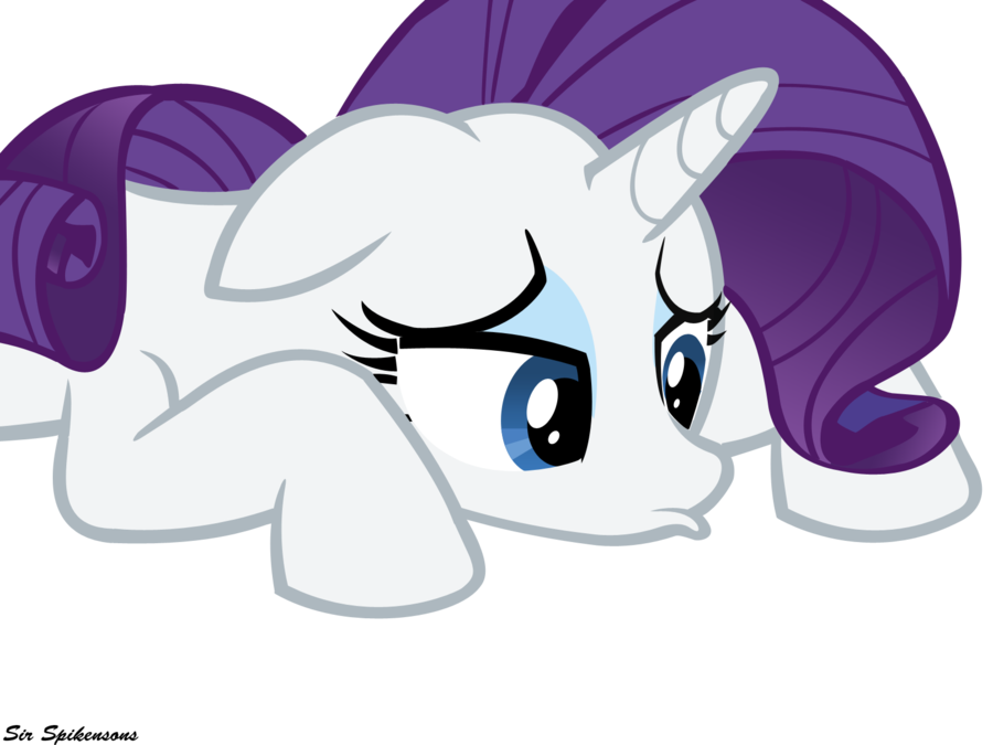 Rarity by sirspikensons on. Sad clipart horse