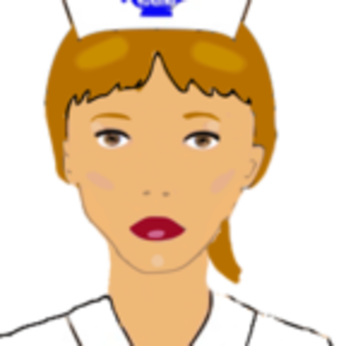 sad clipart nurse