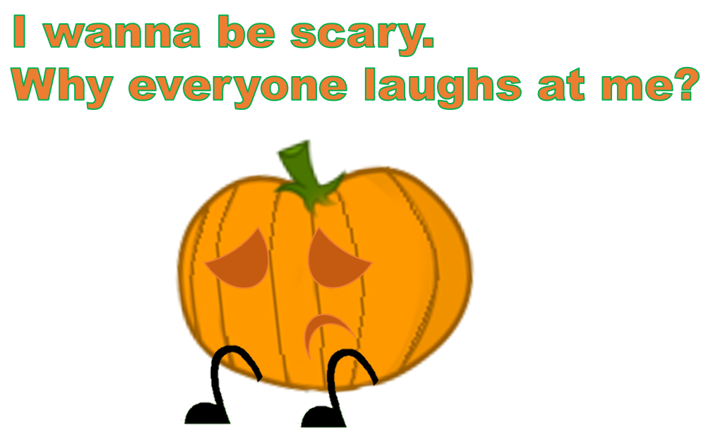 Sad clipart pumpkin. By brownpen on deviantart