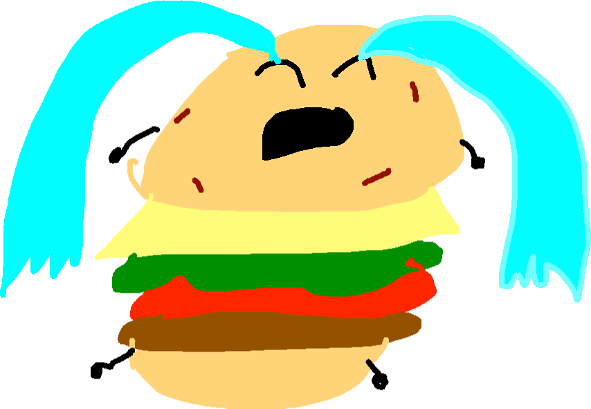 sad clipart sandwich