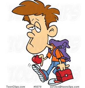 Sad clipart school. Free download clip art