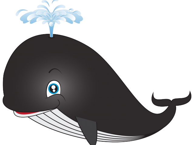 sick clipart whale