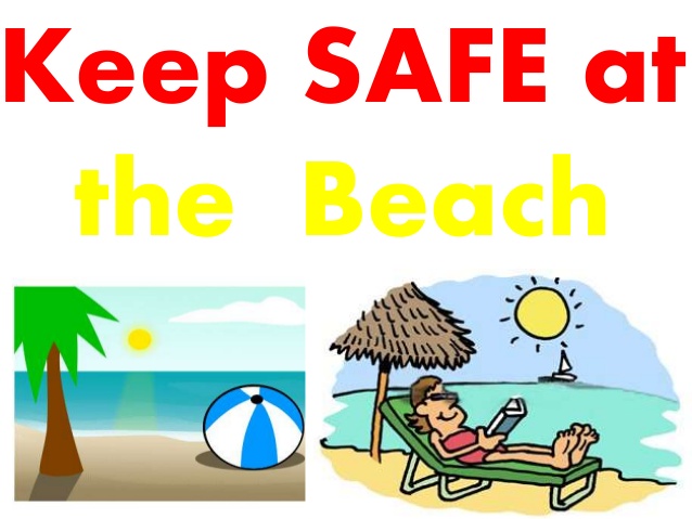 safe clipart beach safety