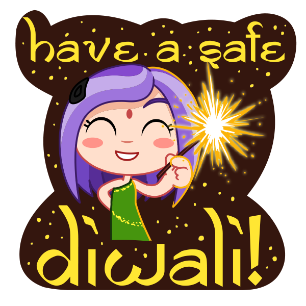 safe clipart diwali