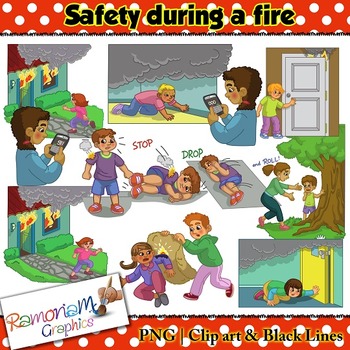 safe clipart fire safety