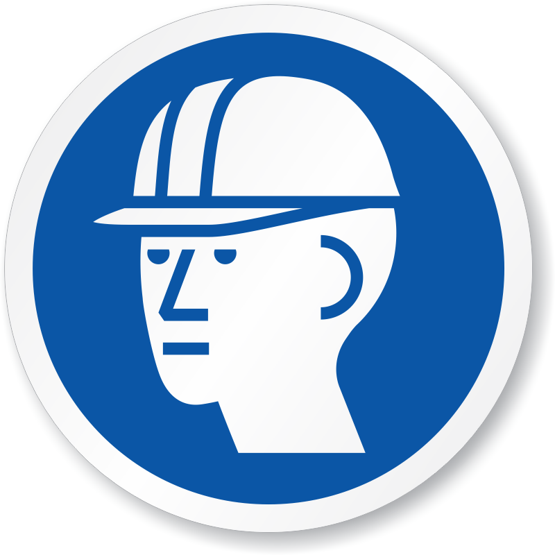 safe clipart head protection