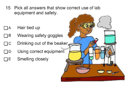 safe clipart lab safety