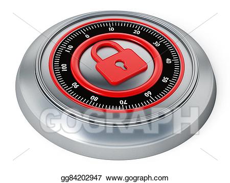 X free clip art. Safe clipart safe dial