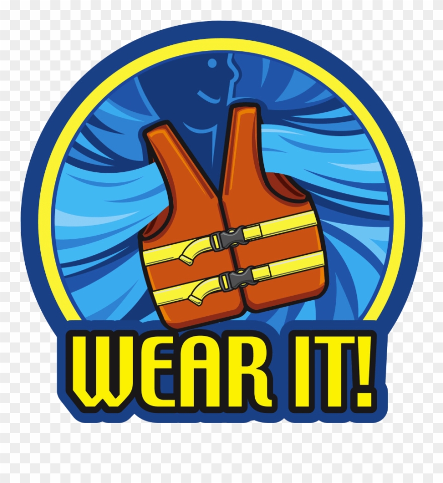 Safe clipart safety committee. Wear a life jacket