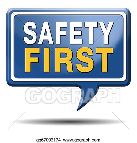 safe clipart safety first