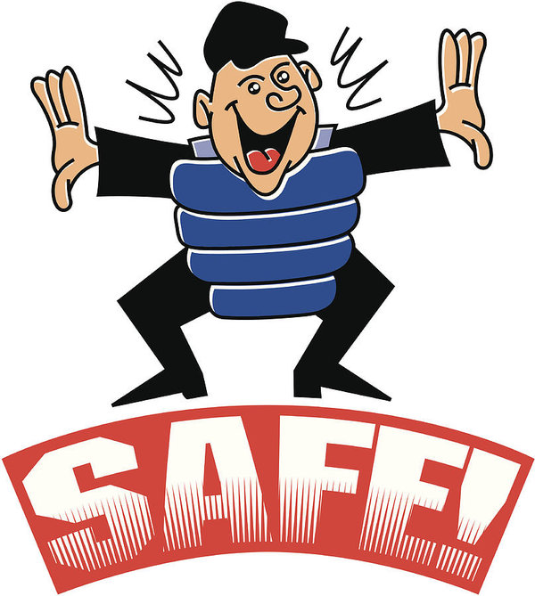 safe clipart umpire