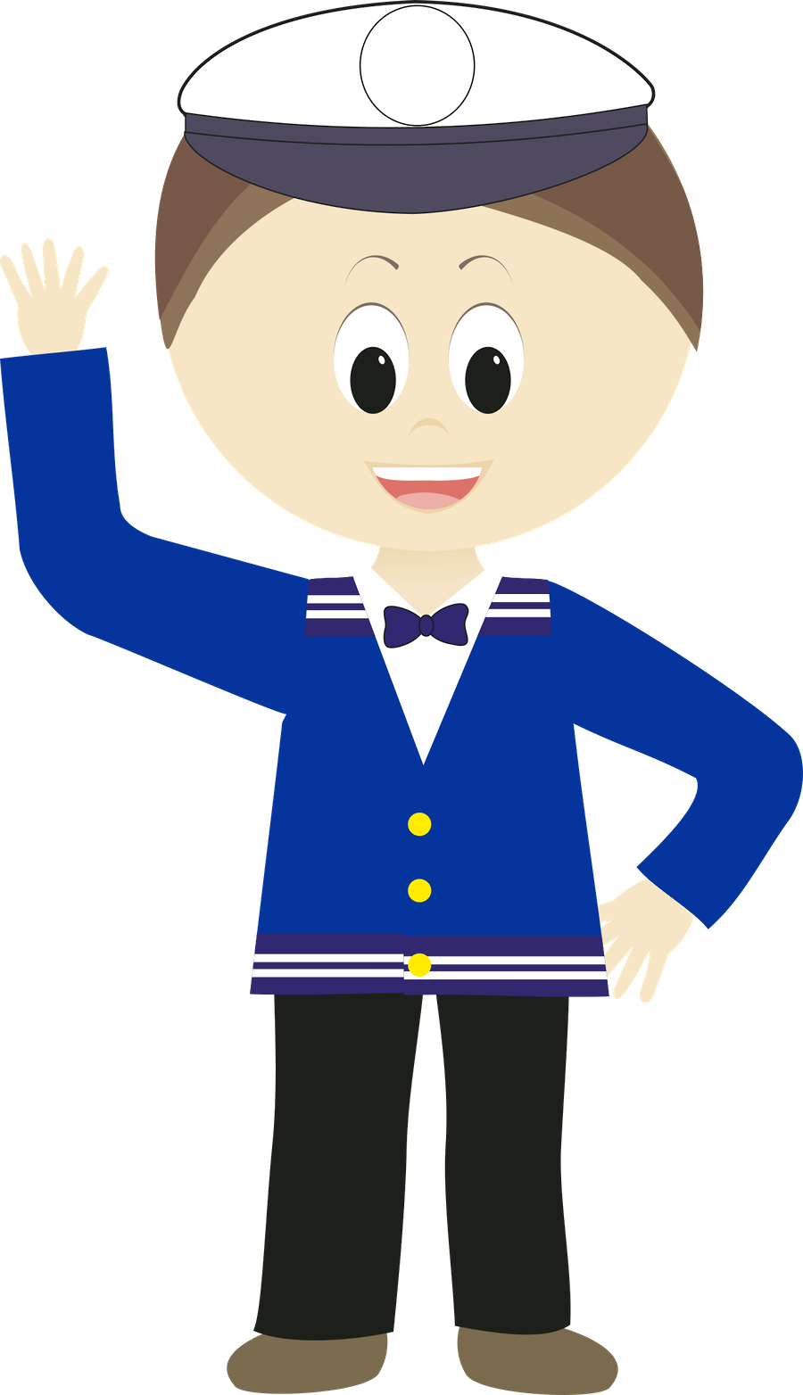 Sailor clipart military person. Minus say hello cards
