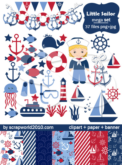 sailor clipart printable