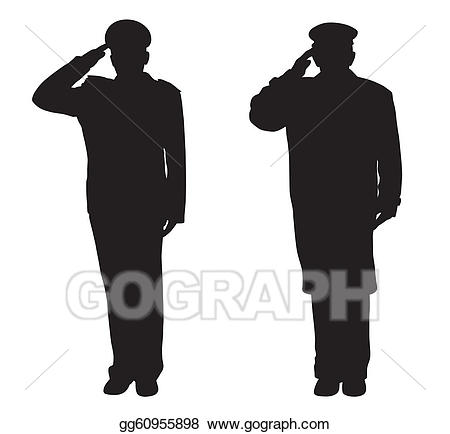 sailor clipart soldier salute