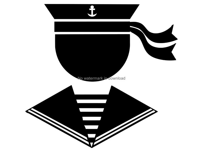 sailor clipart svg