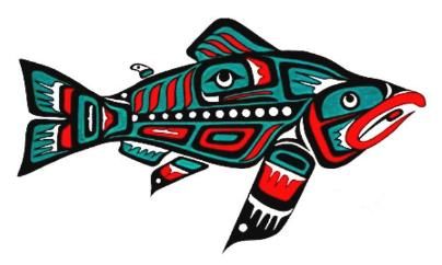 salmon clipart aboriginal canadian