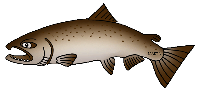 salmon clipart animated