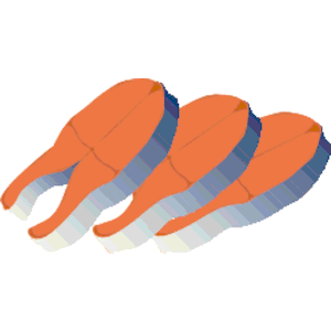 salmon clipart cooked salmon