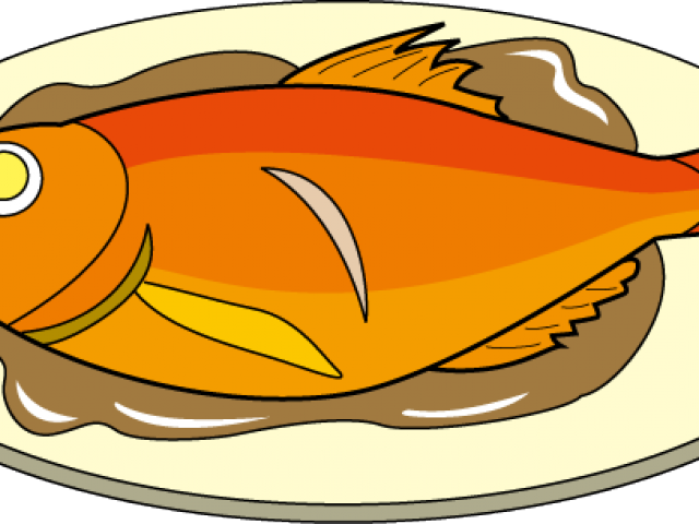 salmon clipart fried fish