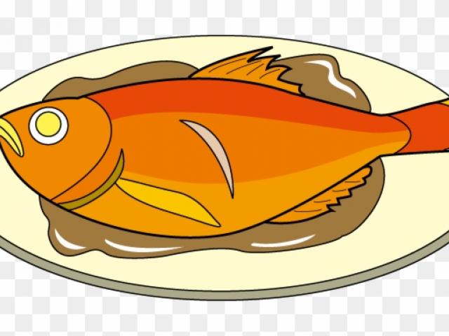 salmon clipart fried fish