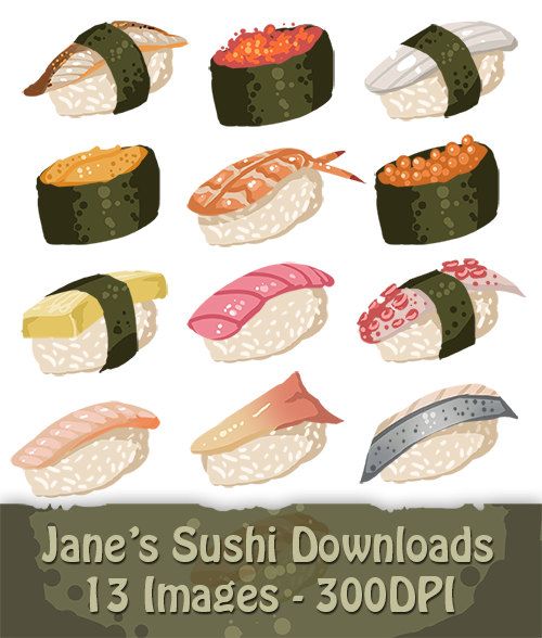 Salmon Clipart Tuna Sushi Salmon Tuna Sushi Transparent Free For Download On Webstockreview