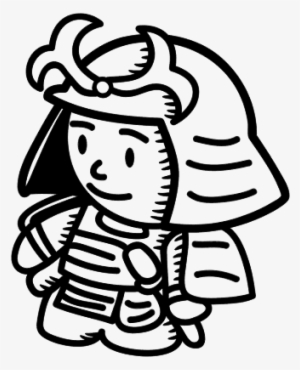 samurai clipart easy