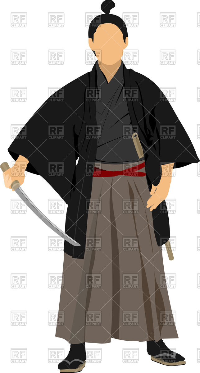 samurai clipart person japanese