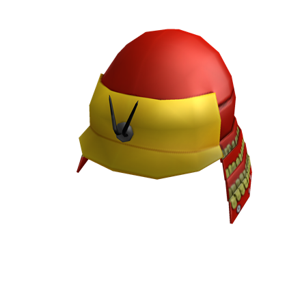 Image red roblox wikia. Samurai helmet png