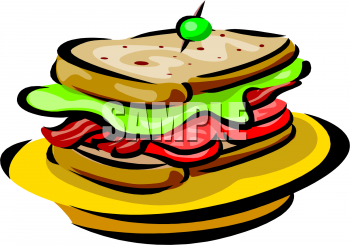sandwich clipart blt