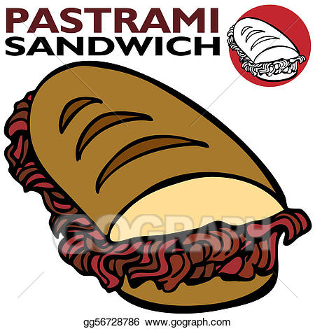 sandwich clipart pastrami sandwich