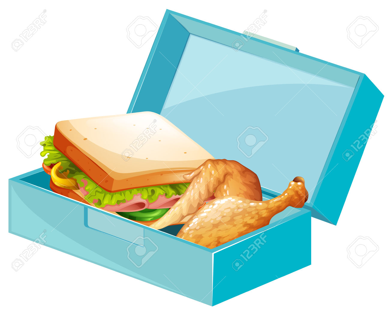 sandwich clipart sandwich box