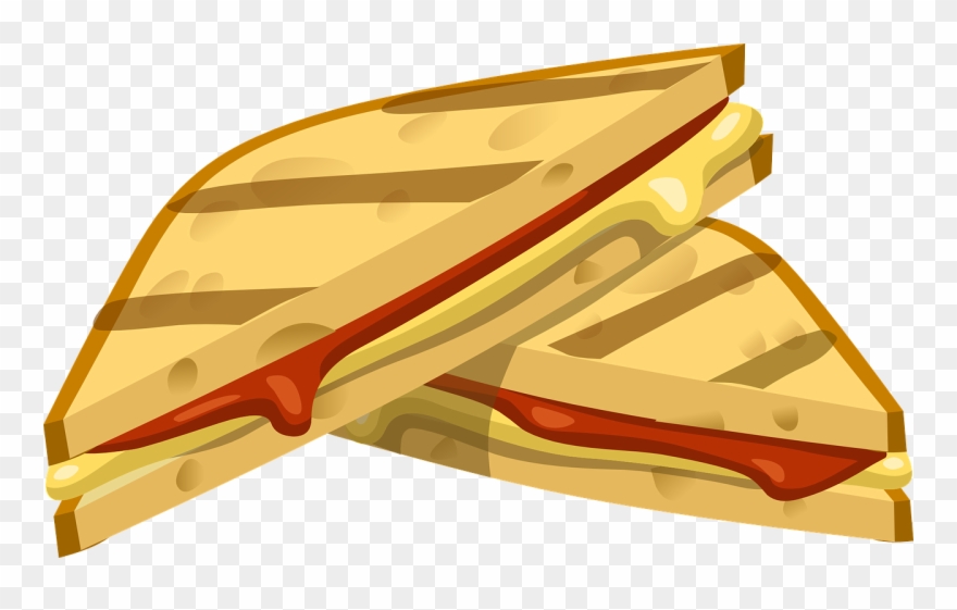 Grilled food transparent image. Sandwich clipart snack