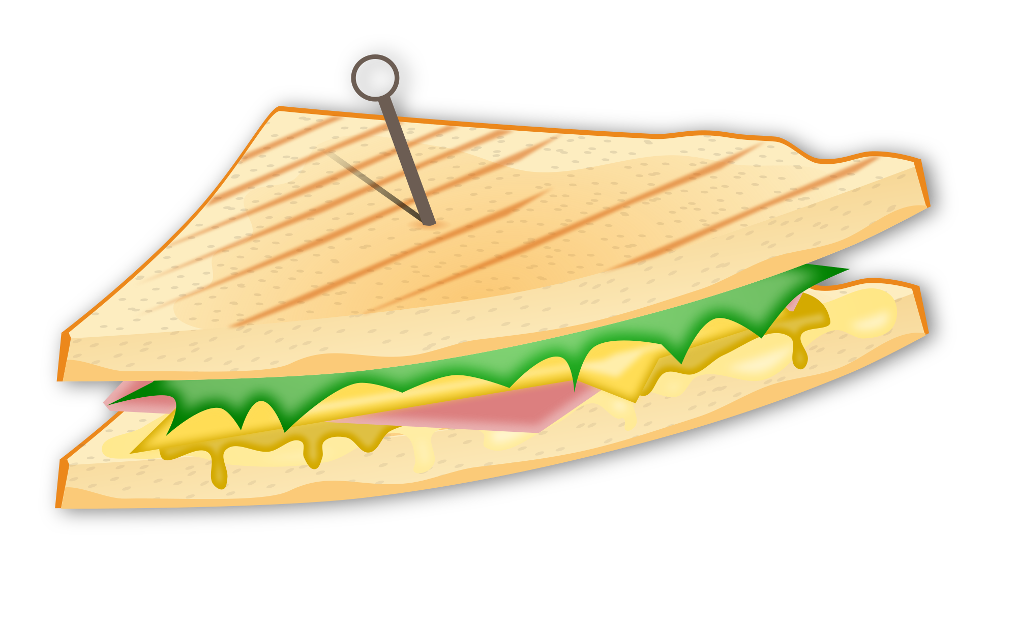 sandwich clipart svg