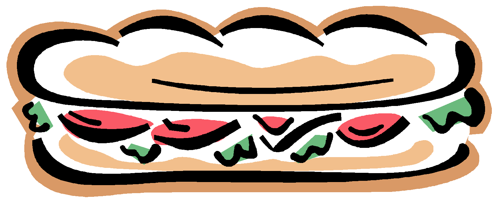 sandwich clipart toastie