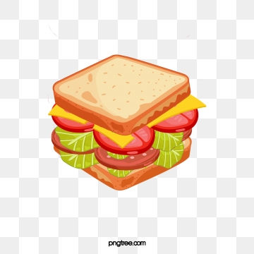 Png psd and with. Sandwich clipart vector