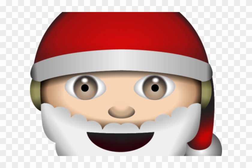 Claus png transparent . Santa clipart emoji