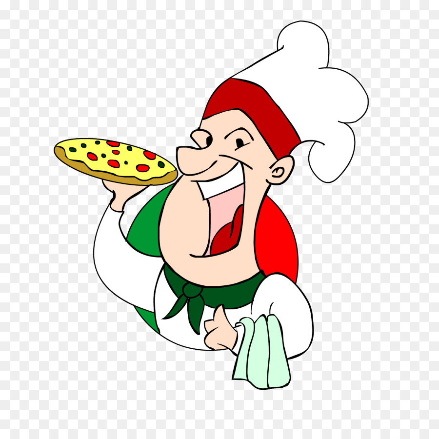 santa clipart pizza