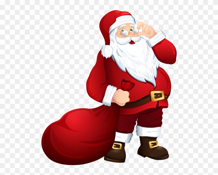 Santa clipart transparent background, Santa transparent background