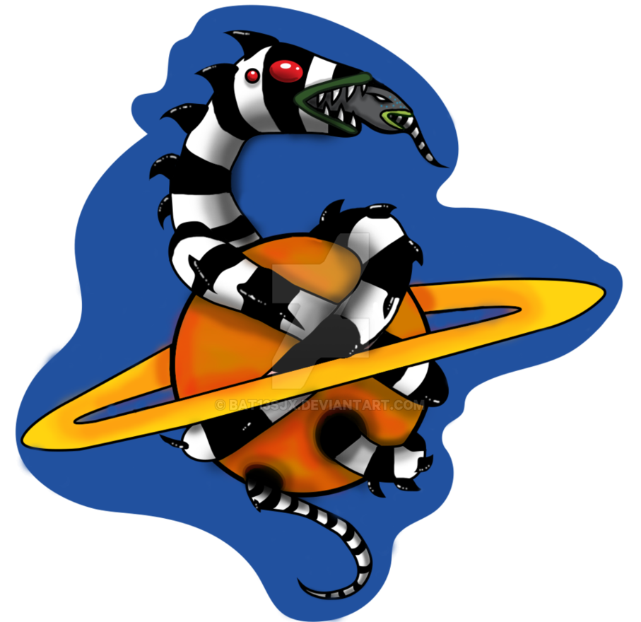 Sandworms of no stars. Saturn clipart planet star